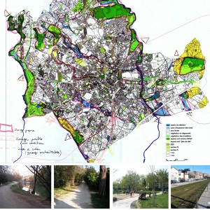 Elaboration Réseau vert de Montpellier
